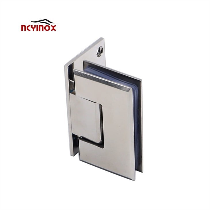 90 Degree Single Side Glass To Wall Shower Door Hinge