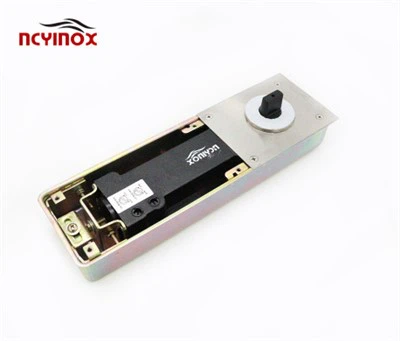 Ressort hydraulique résistant de charnière de plancher d'action de double d'oscillation non creusant pour la porte en verre