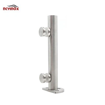 Clôture sans cadre pour piscine, Design, Patio, garde-corps extérieur en acier inoxydable, supports en verre